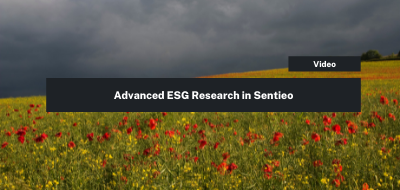 Advanced ESG Search in Sentieo