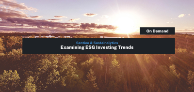 Examining ESG Investing Trends