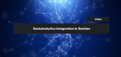 Sustainalytics Integration in Sentieo